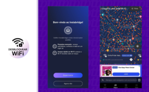 Aplicativo que descobre a senha de redes WiFi