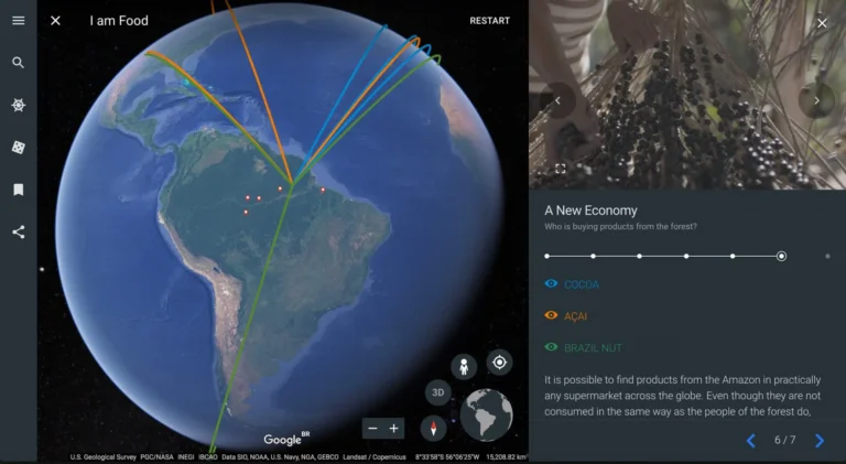 Aplicativo para ver qualquer cidade com imagens de satélite