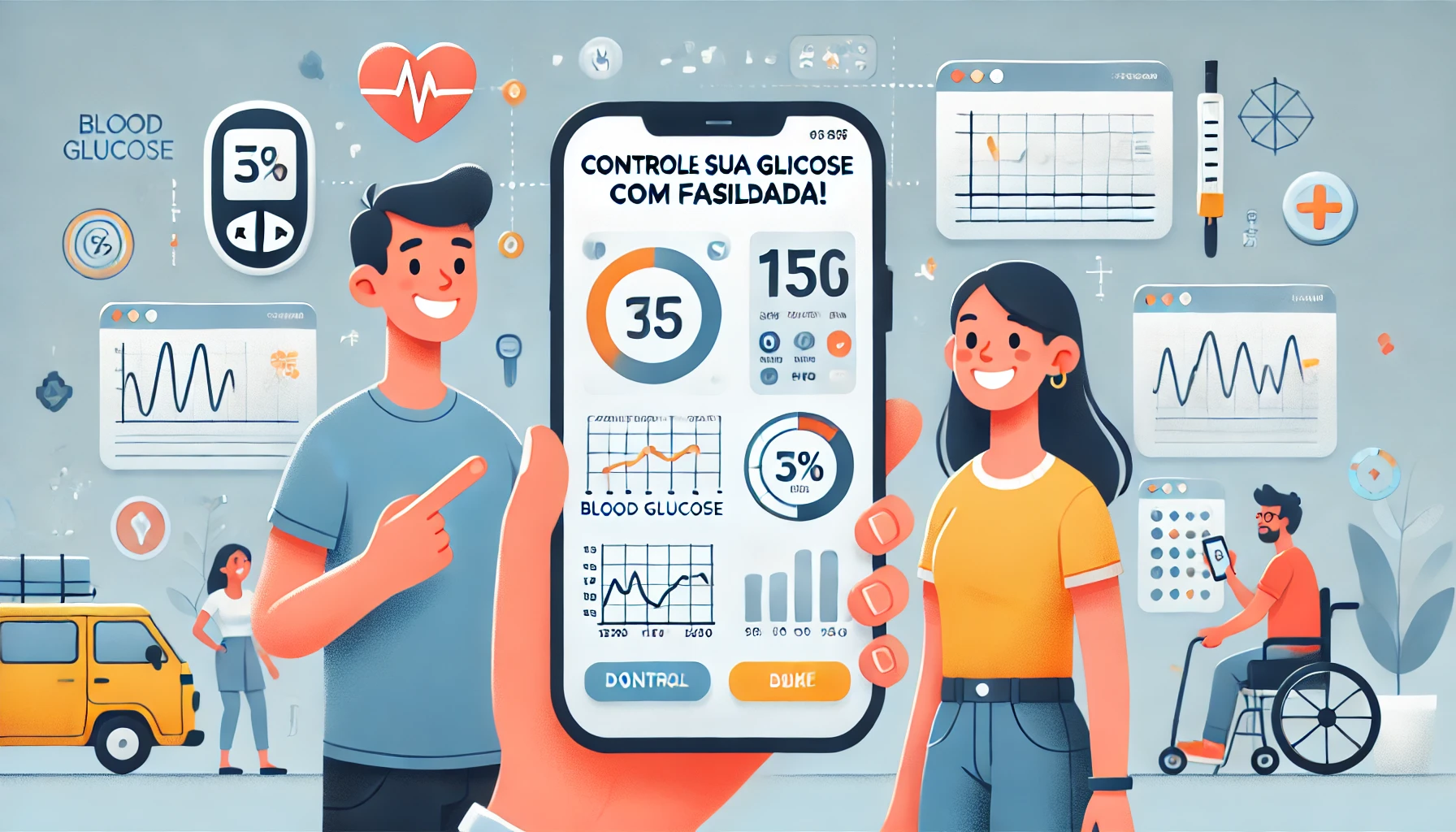 Sua Saúde – Controle de Glicose no Sangue
