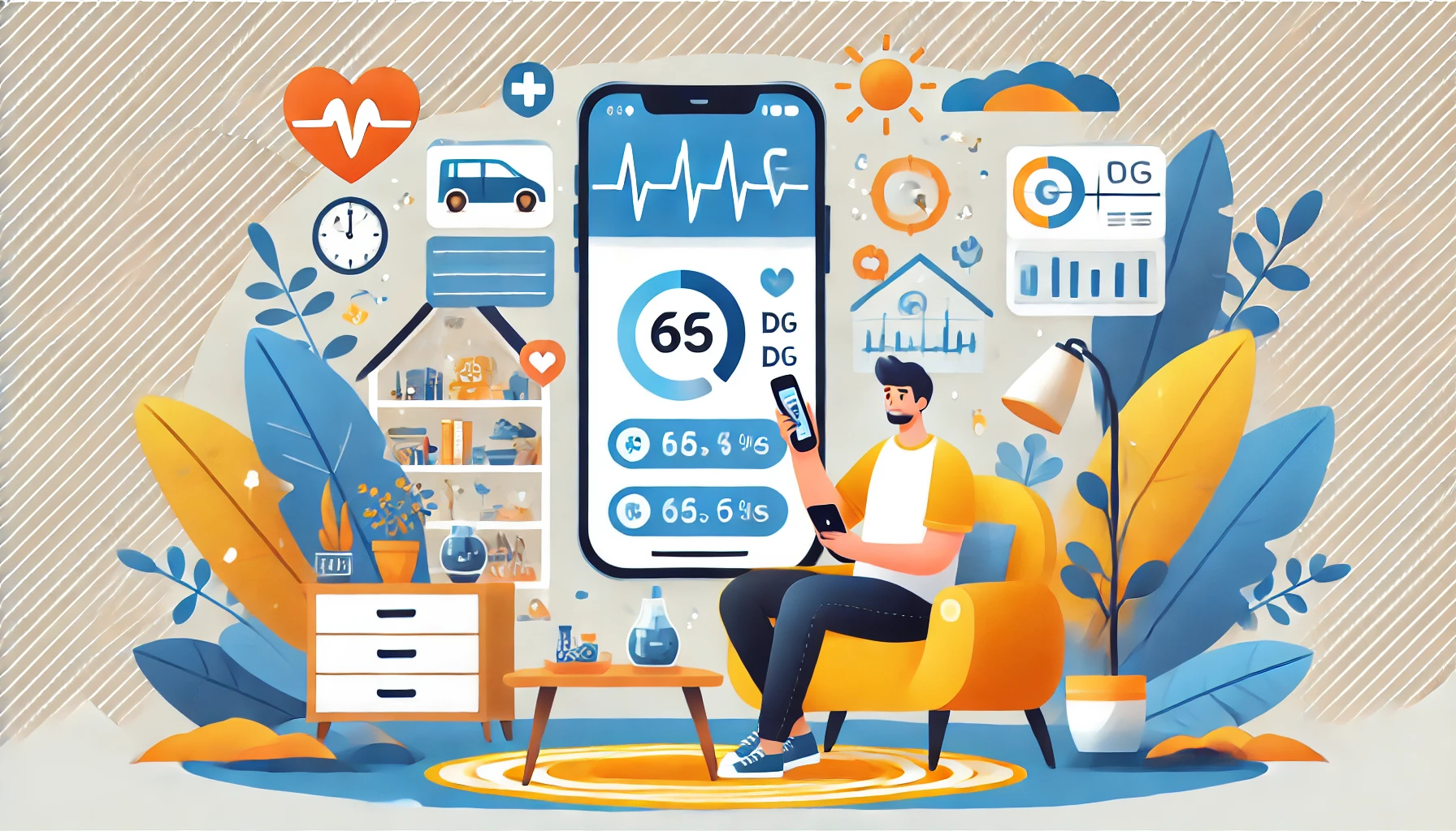 Monitore Sua Saúde de Forma Divertida e Prática em Casa