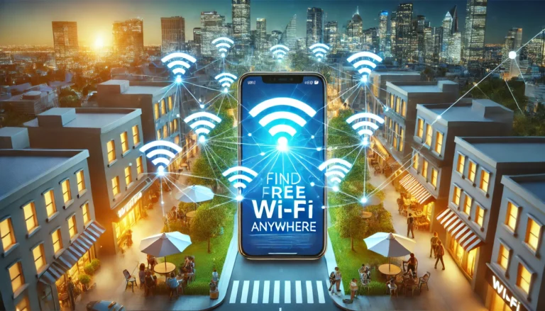 Encontre Wi-Fi Gratuito em Qualquer Lugar