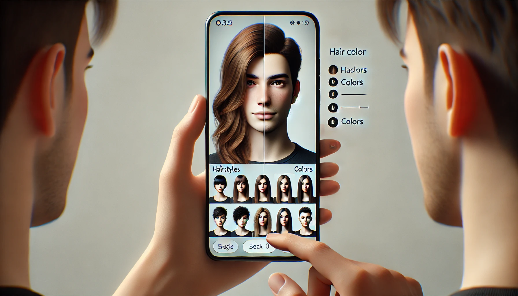Descubra Novos Visuais – Aplicativo para Simular Cortes de Cabelo