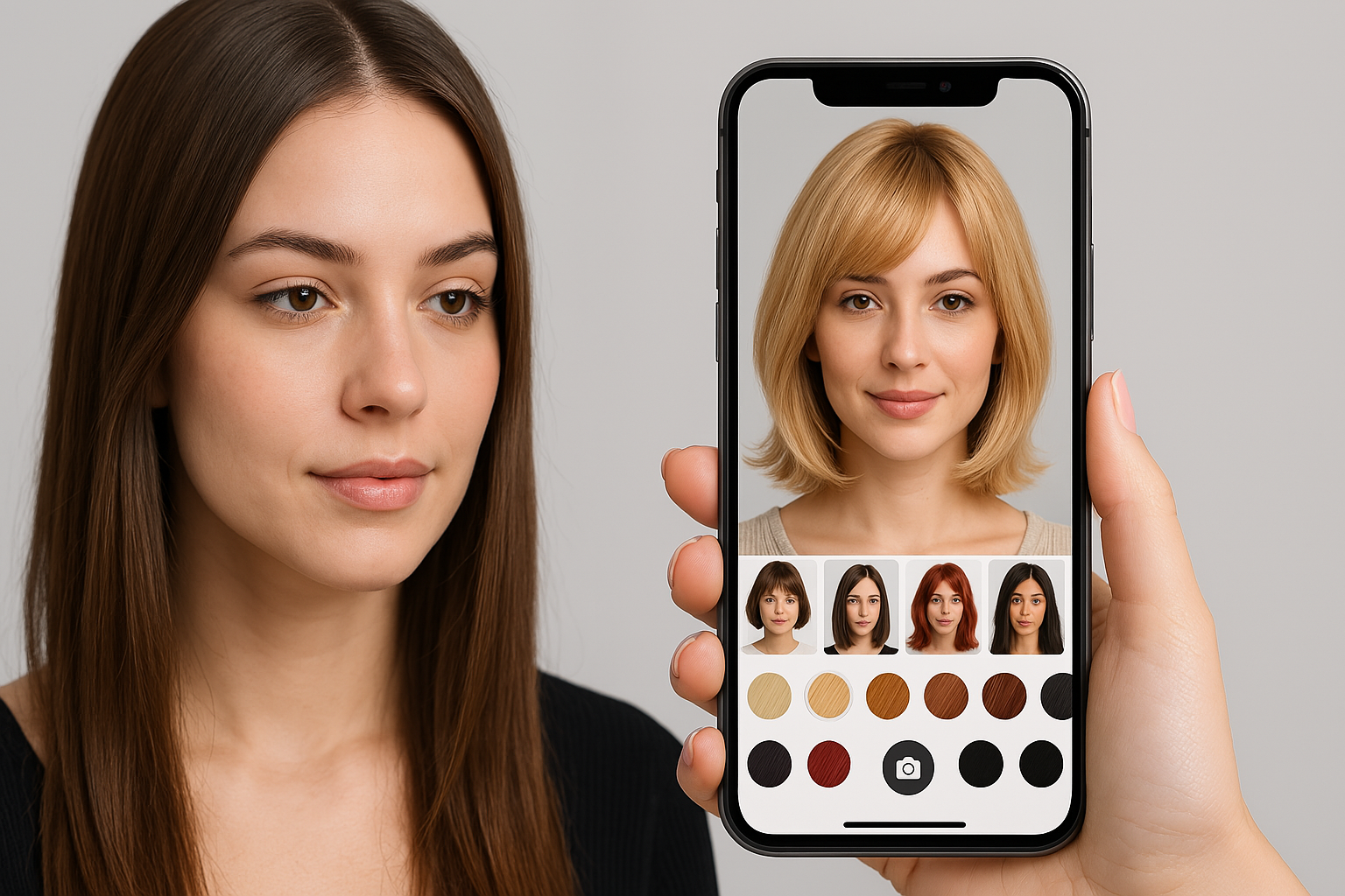 Experimente Novos Looks com o Aplicativo de Cabelo