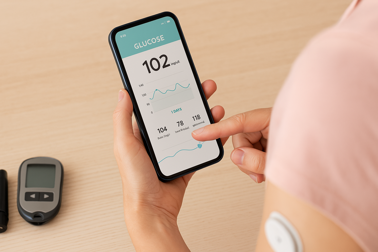 Acompanhamento de Glicose: Faça Pelo App no Celular