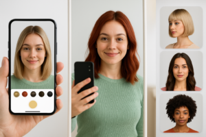 Transforme seu visual com apps que mudam o cabelo 💇‍♀️