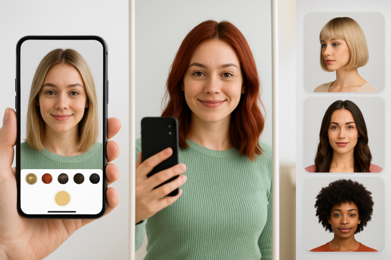 Transforme seu visual com apps que mudam o cabelo 💇‍♀️