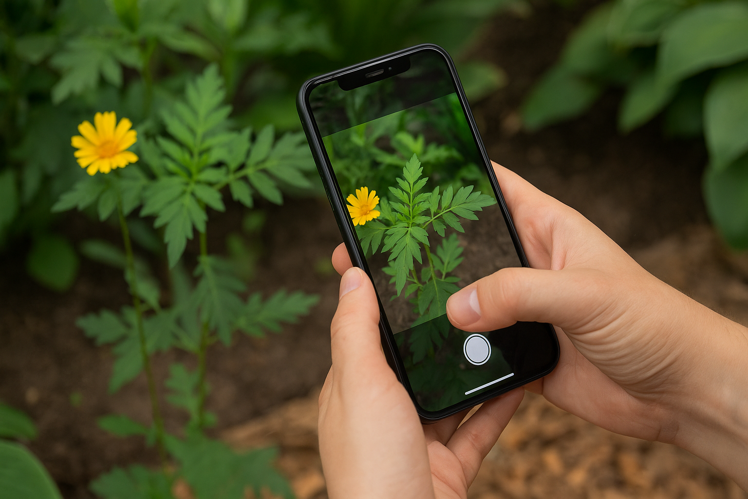 🌿 Descubra o Nome das Plantas com Seu Celular!