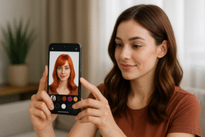 Simule Novo Corte e Cor de Cabelo com Apps no Celular