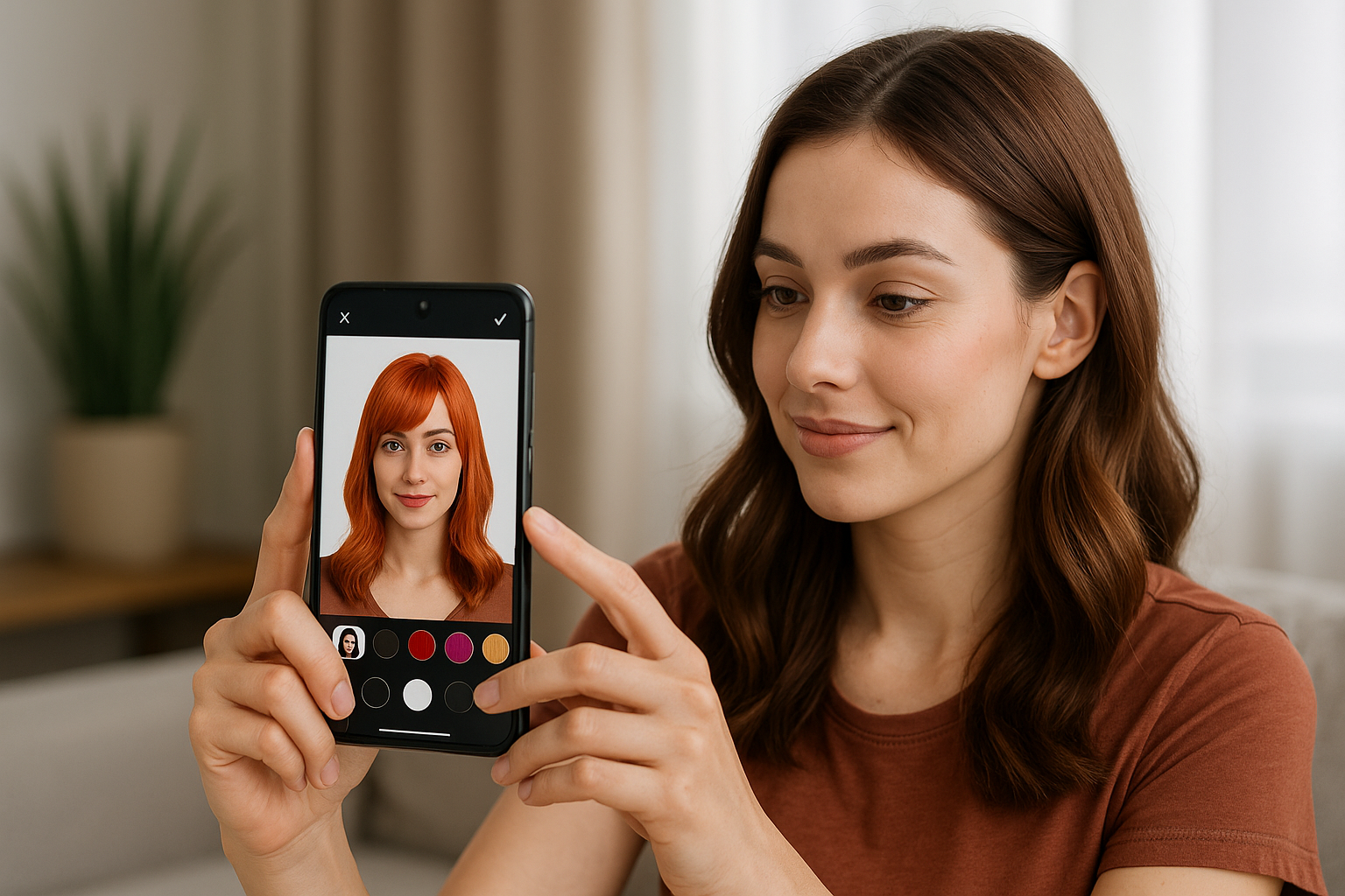 Simule Novo Corte e Cor de Cabelo com Apps no Celular