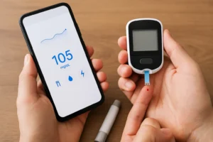 Monitore sua Glicose com Praticidade pelo Celular