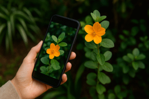 O Celular Descobre o Nome da Planta Com Esse App!