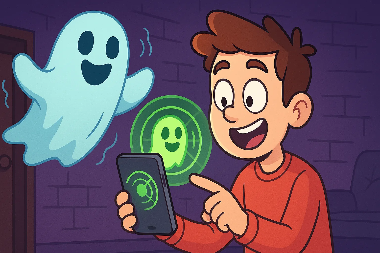 App que detecta fantasmas: diversão e arrepio no celular! 👻