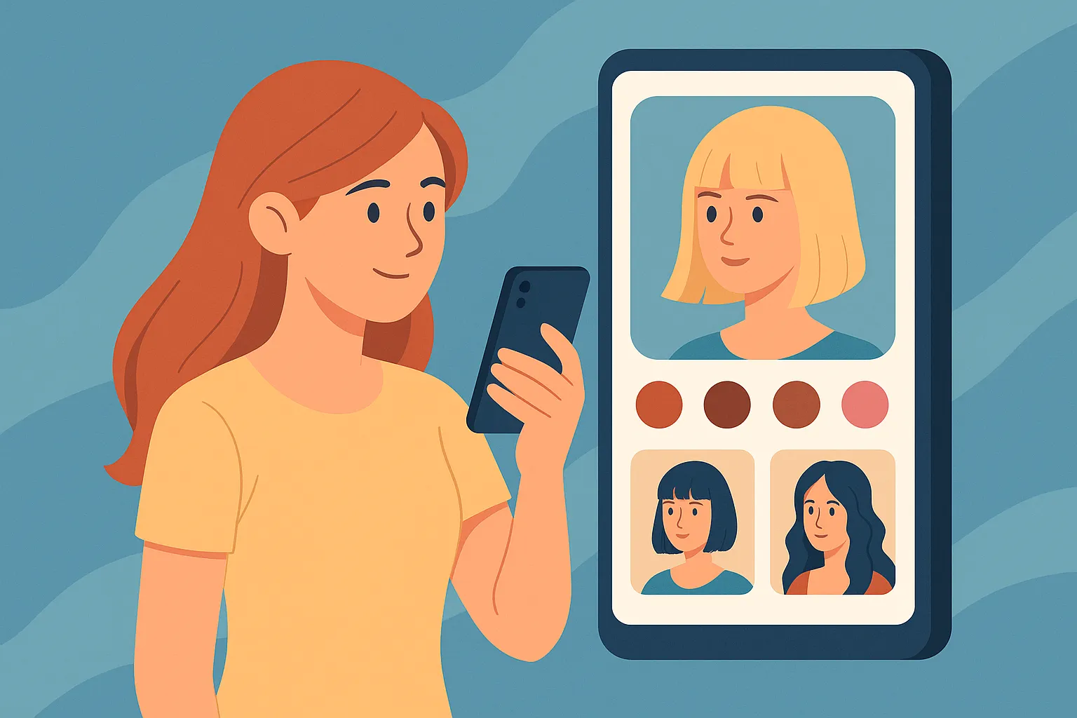 Apps para testar novos visuais sem sair de casa! ✨