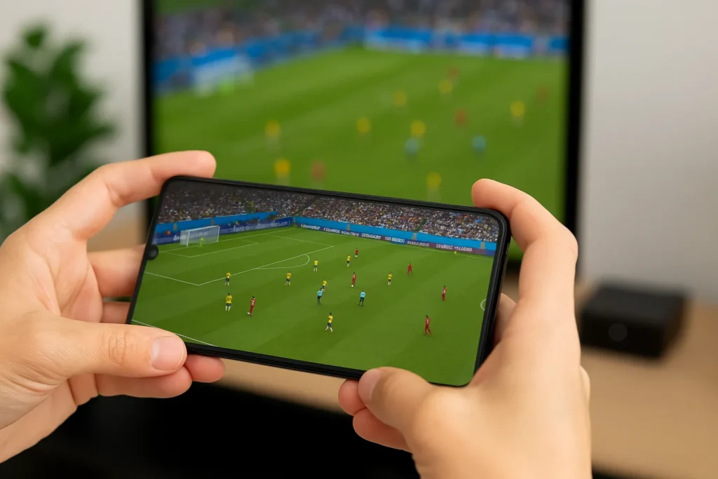 Assista Futebol Grátis no Celular