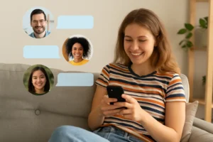 Conheça pessoas incríveis com este app