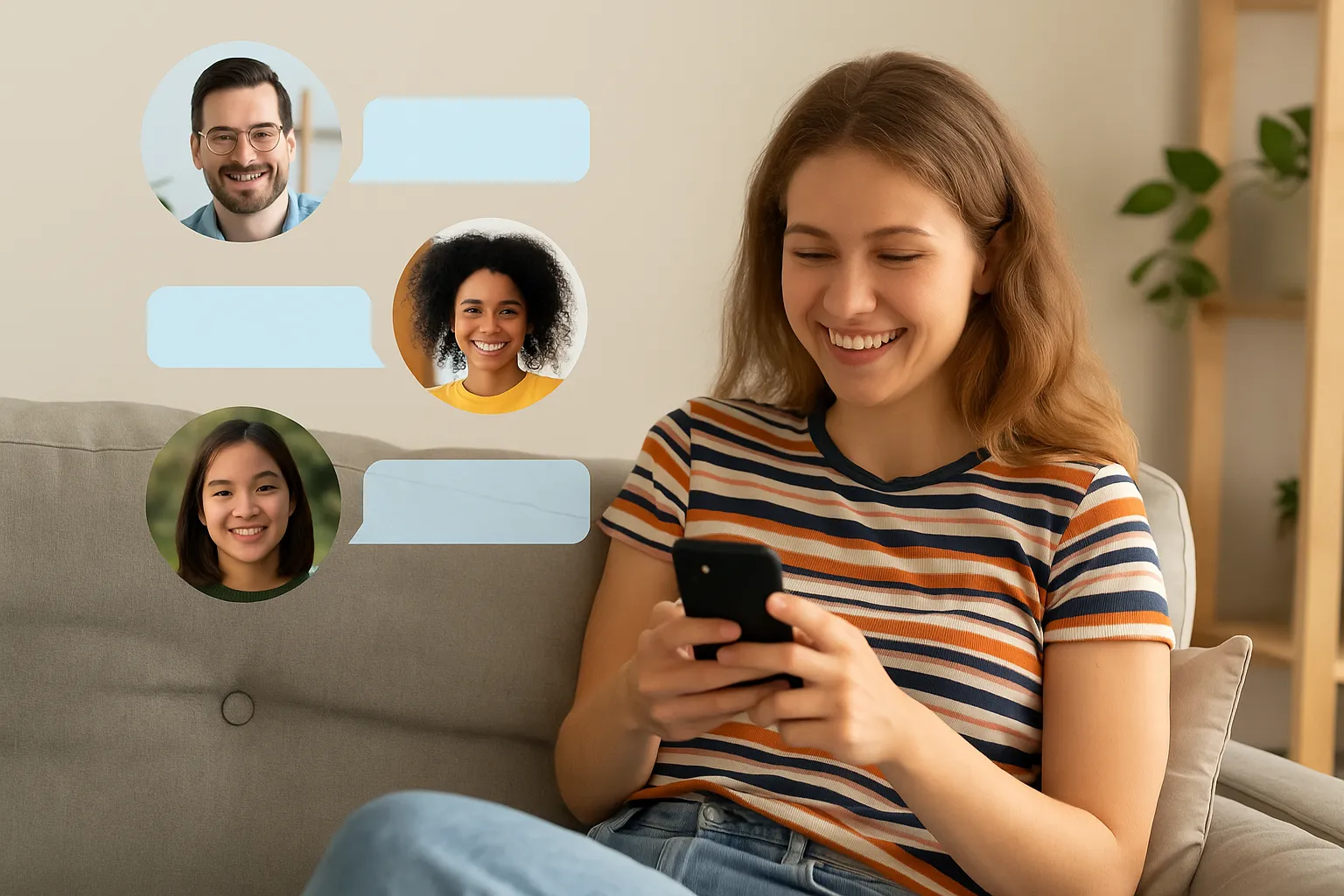Conheça pessoas incríveis com este app de bate-papo