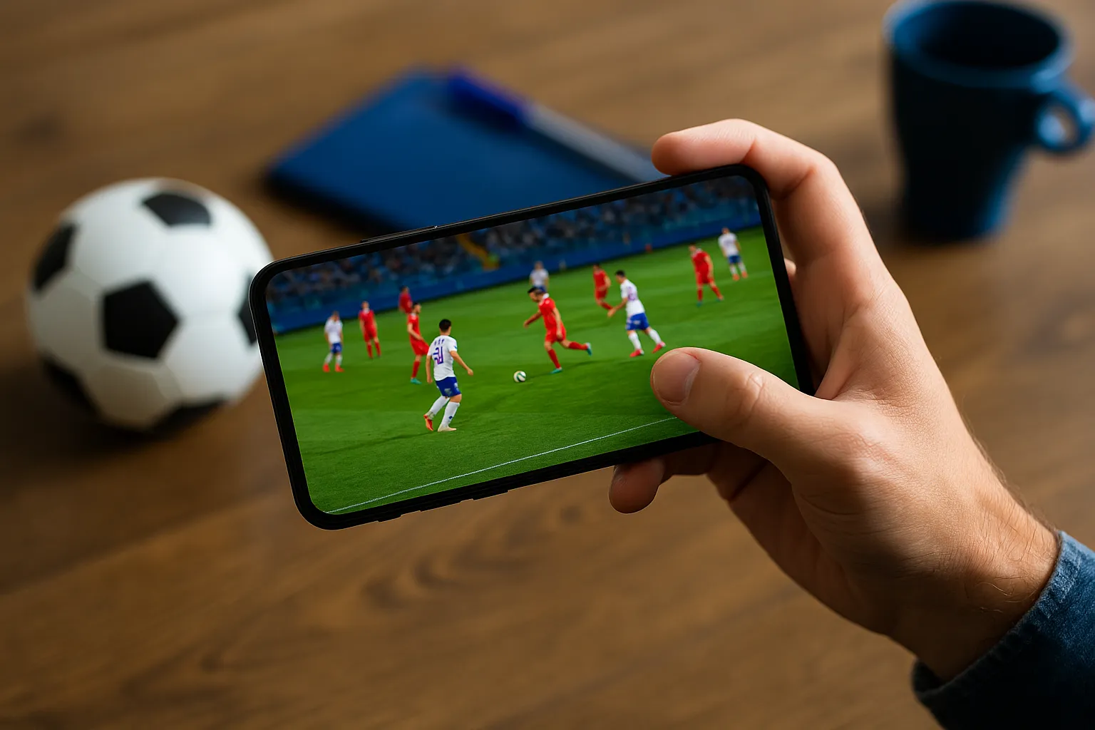 Futebol Grátis no Celular Agora Mesmo! ⚽