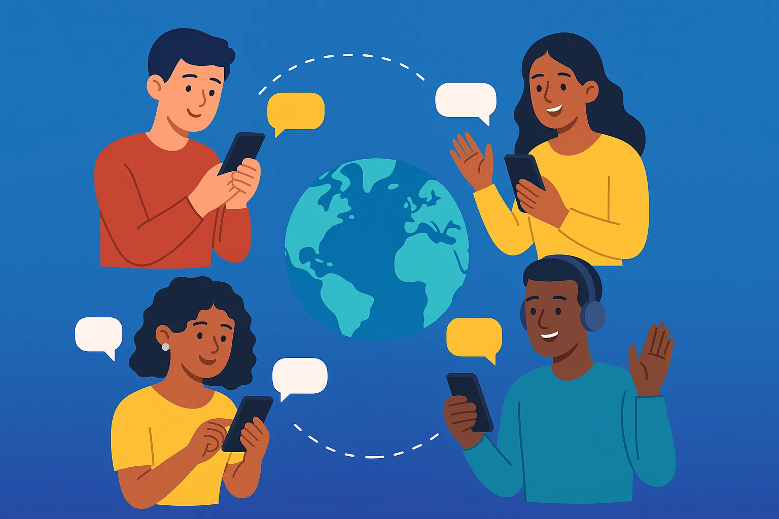 O Melhor App de Bate-Papo para Fazer Novas Amizades 🌍