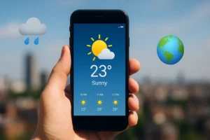 App grátis para ver a previsão do tempo