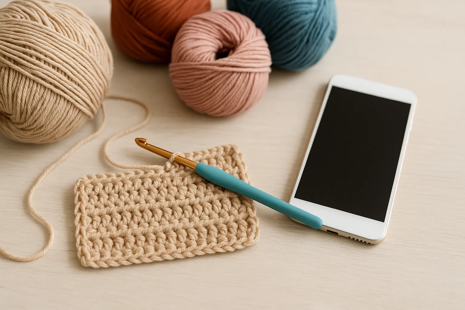 Aprenda Crochê de Graça com os Melhores Apps ✨🧶