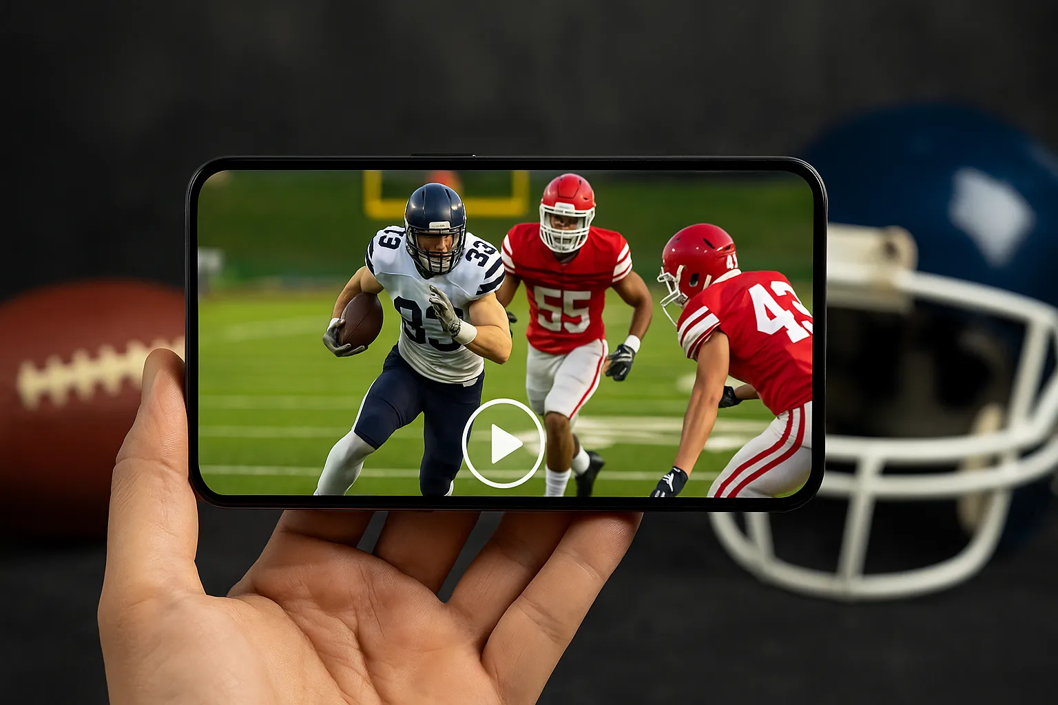 Assista NFL grátis no celular: não perca nenhum lance! 🏈