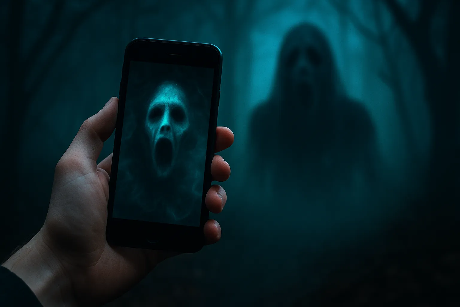 Caçe fantasmas com seu celular 👻📱