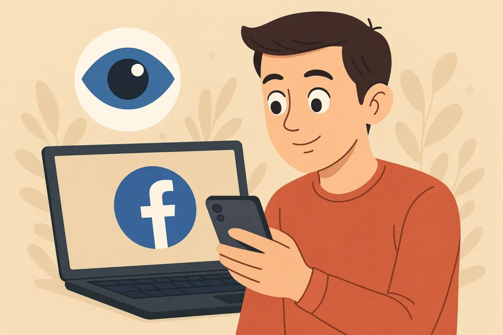 Quem vê meu Facebook