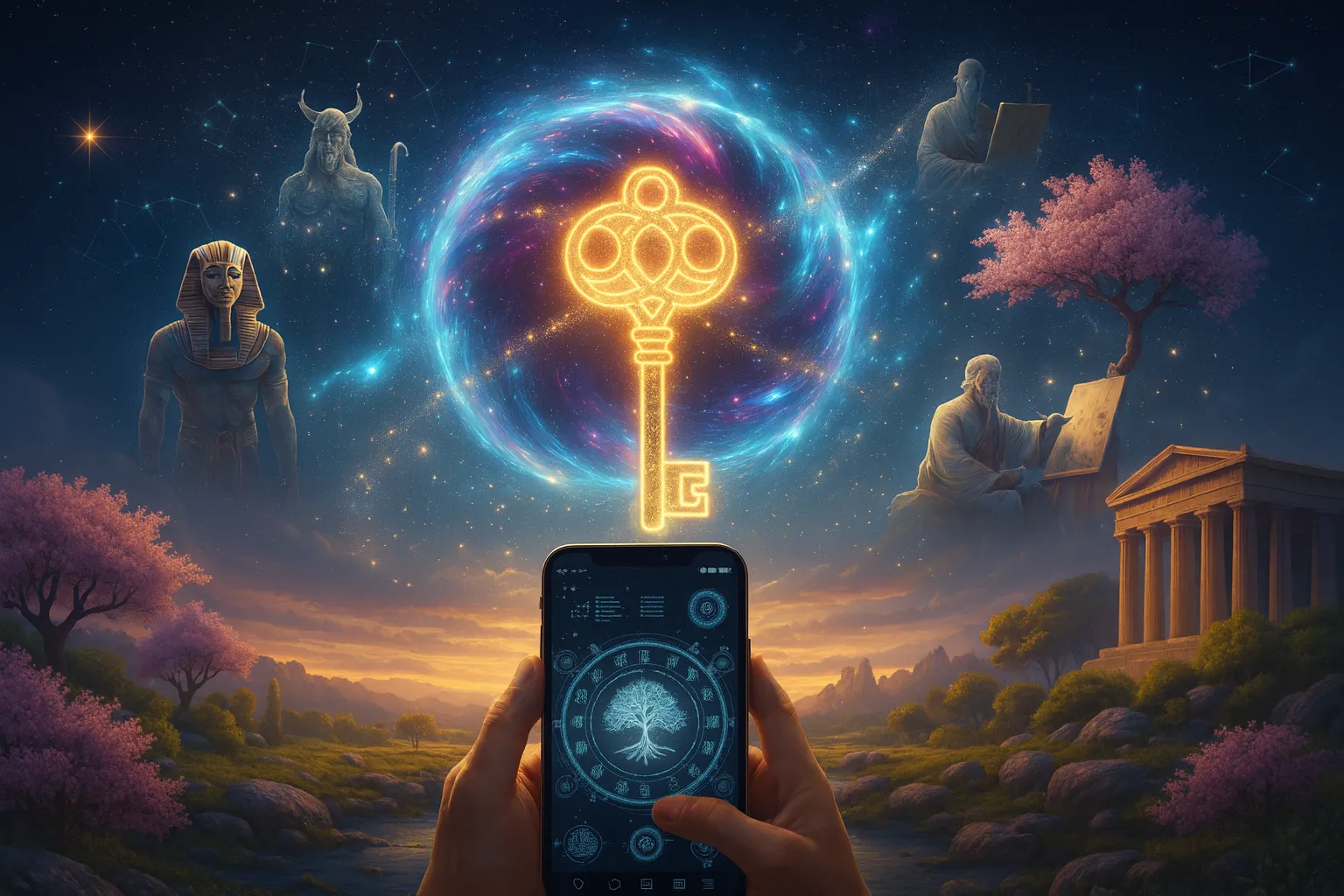 Revelar vidas passadas: descubra quem você foi com esses apps!