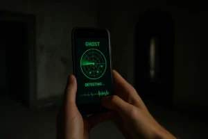 Detecte fantasmas com apps