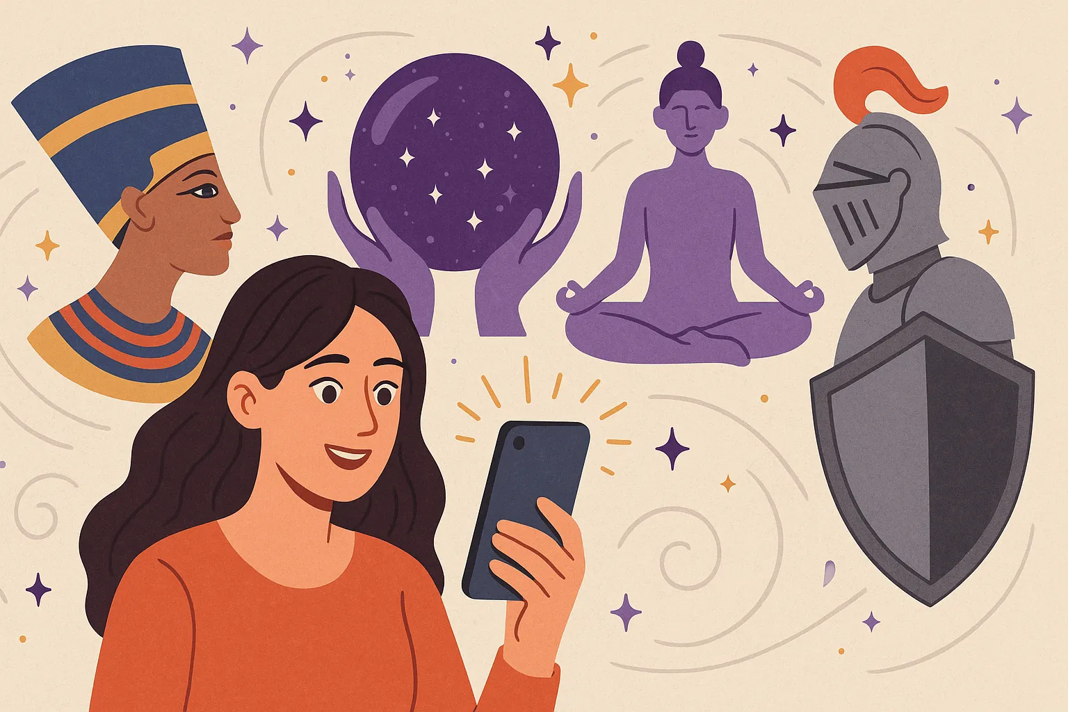 Veja suas vidas passadas com apps incríveis 🔮✨