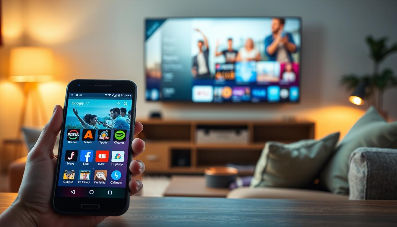 Baixe o aplicativo Google TV com canais grátis facilmente