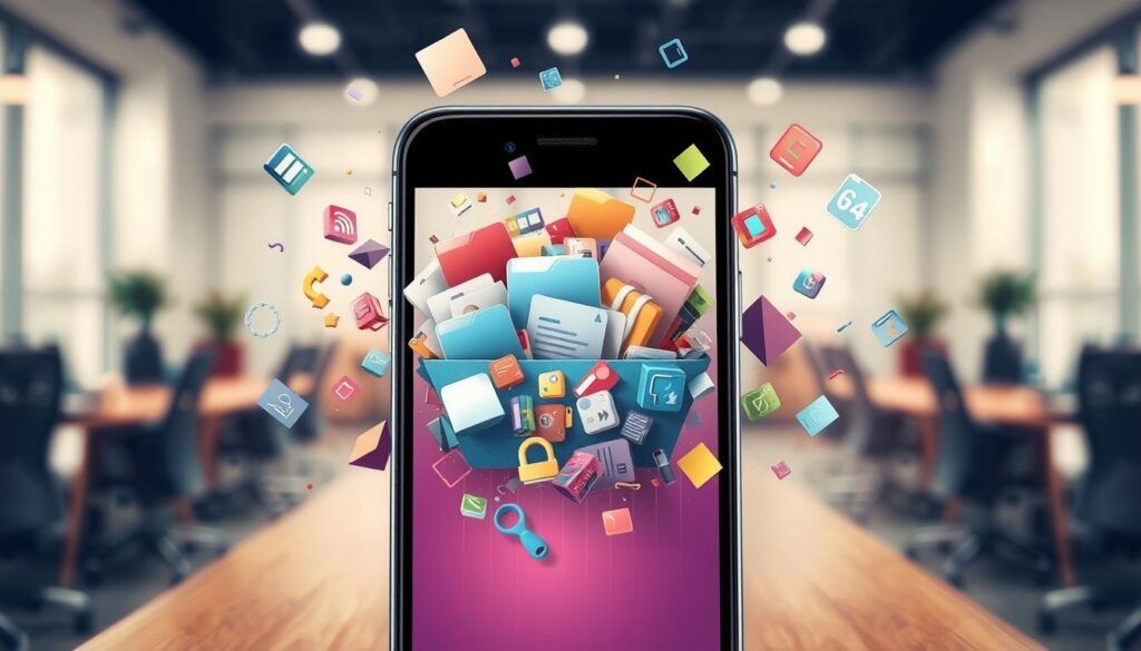 arquivos temporários