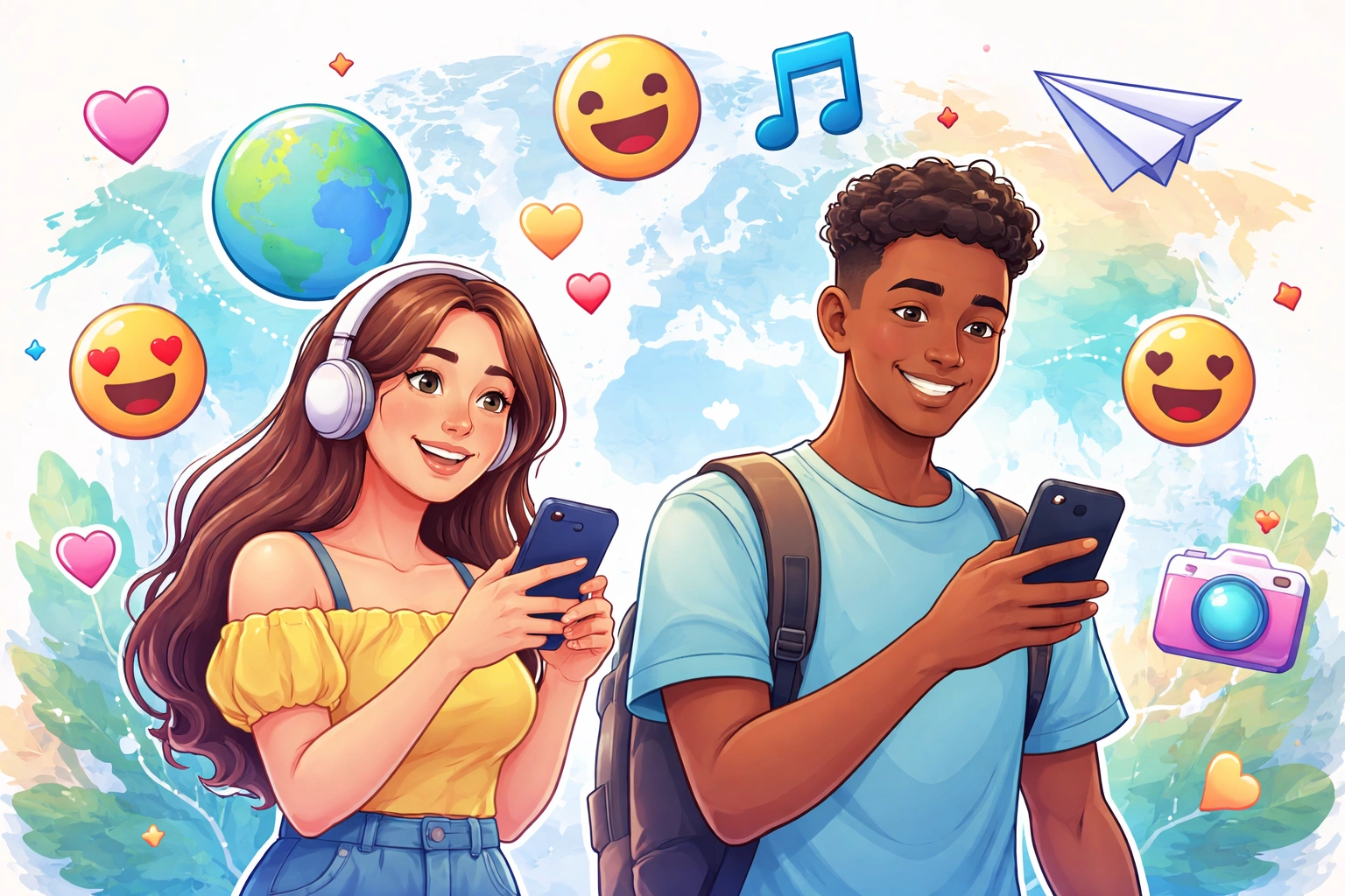 App Grátis de Bate Papo para Novas Amizades 🌎💬