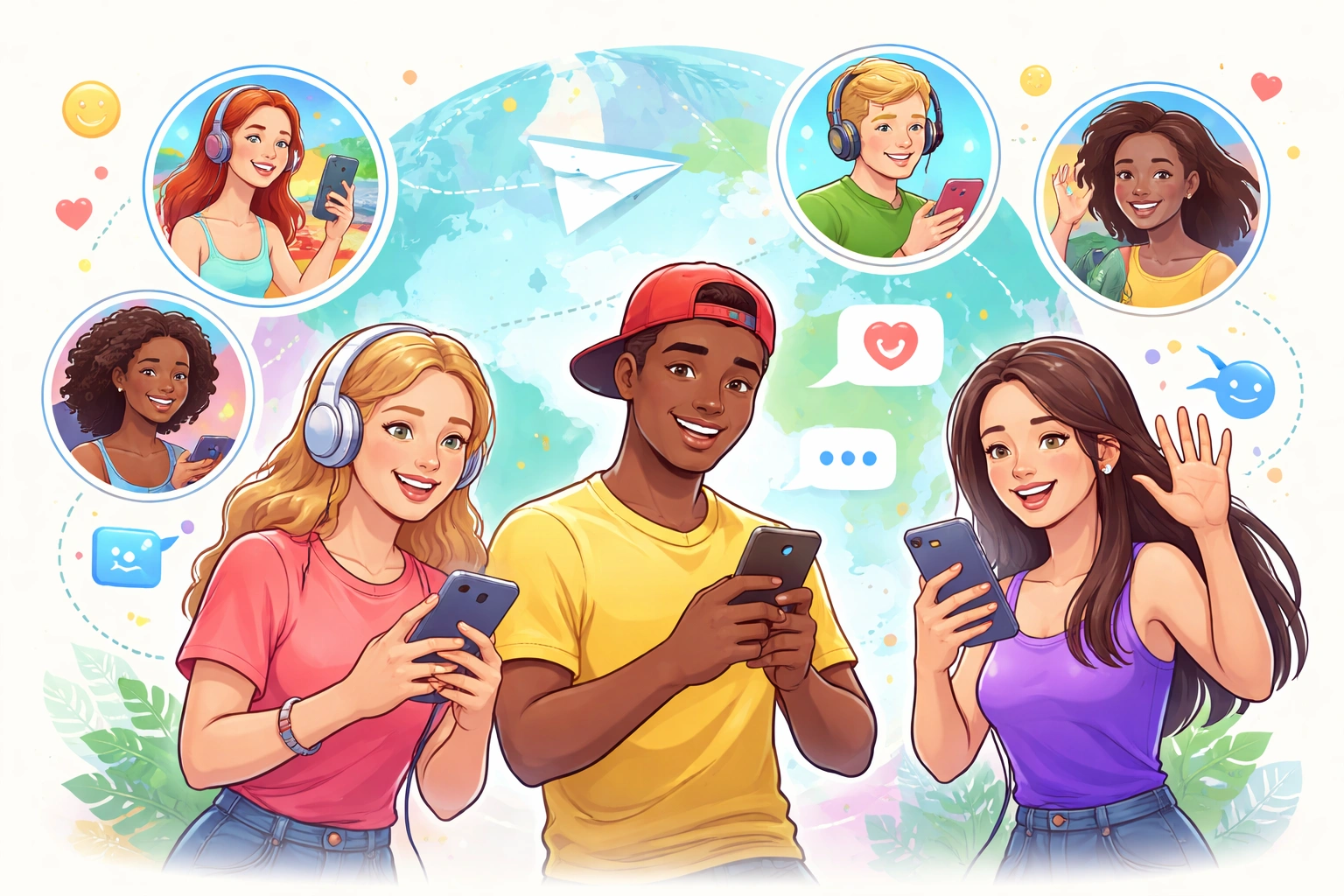 App de bate-papo para fazer novas amizades pelo celular 🌍💬