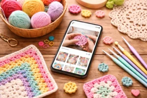 App para Aprender Crochê
