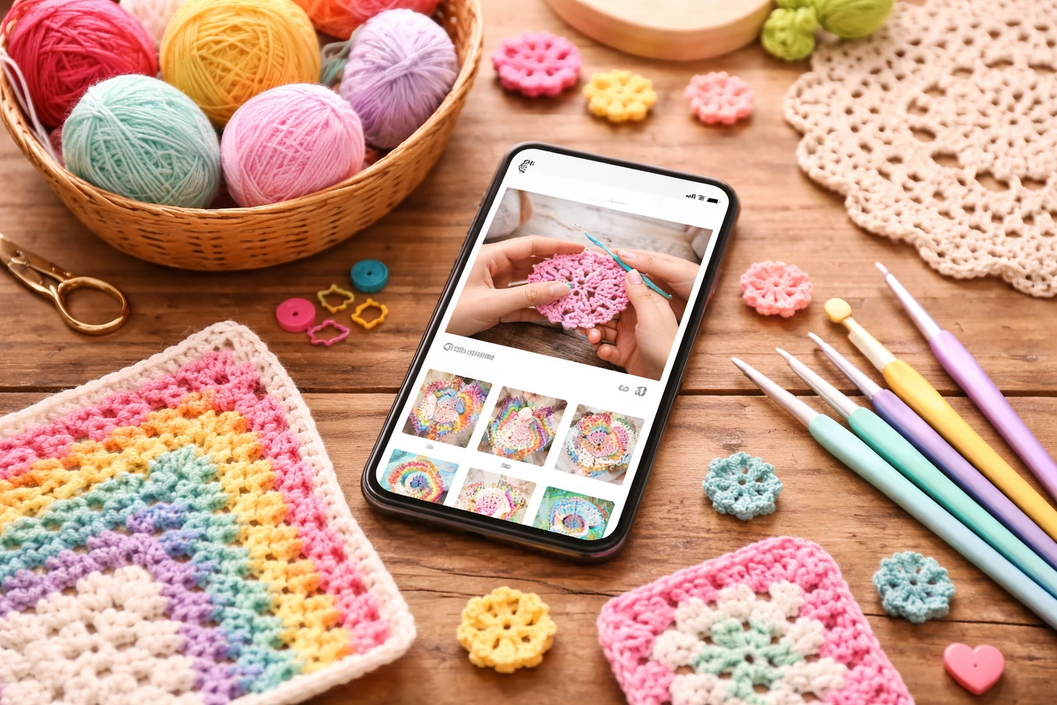 App para Aprender Crochê Grátis e Fácil 🧶