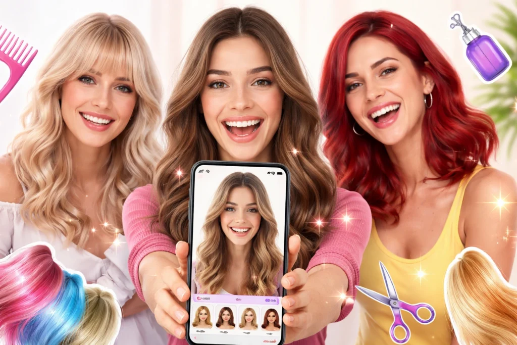 App para Mudar o Cabelo