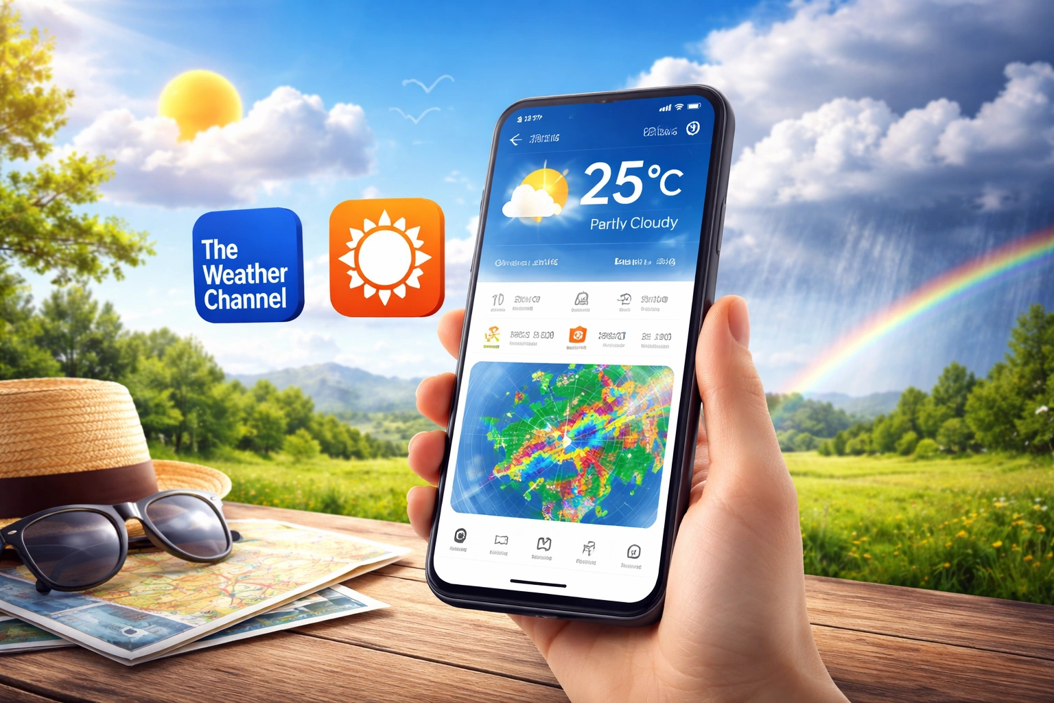 App para Saber a Previsão do Tempo em Tempo Real