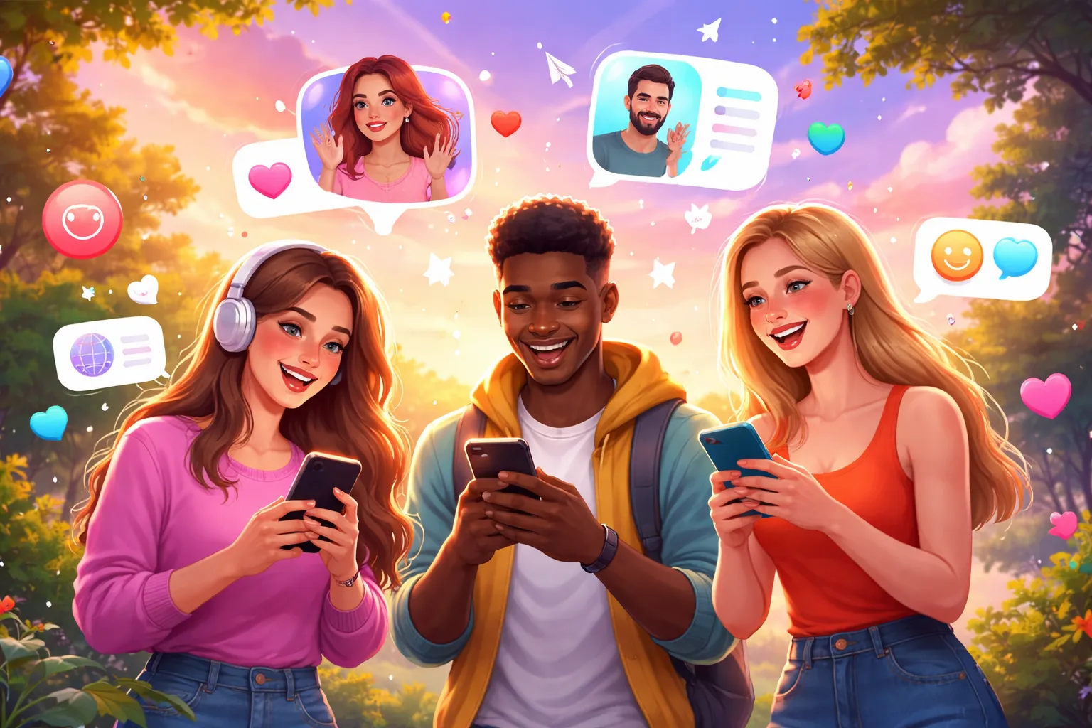 App de bate-papo para fazer novas amizades grátis 🔥