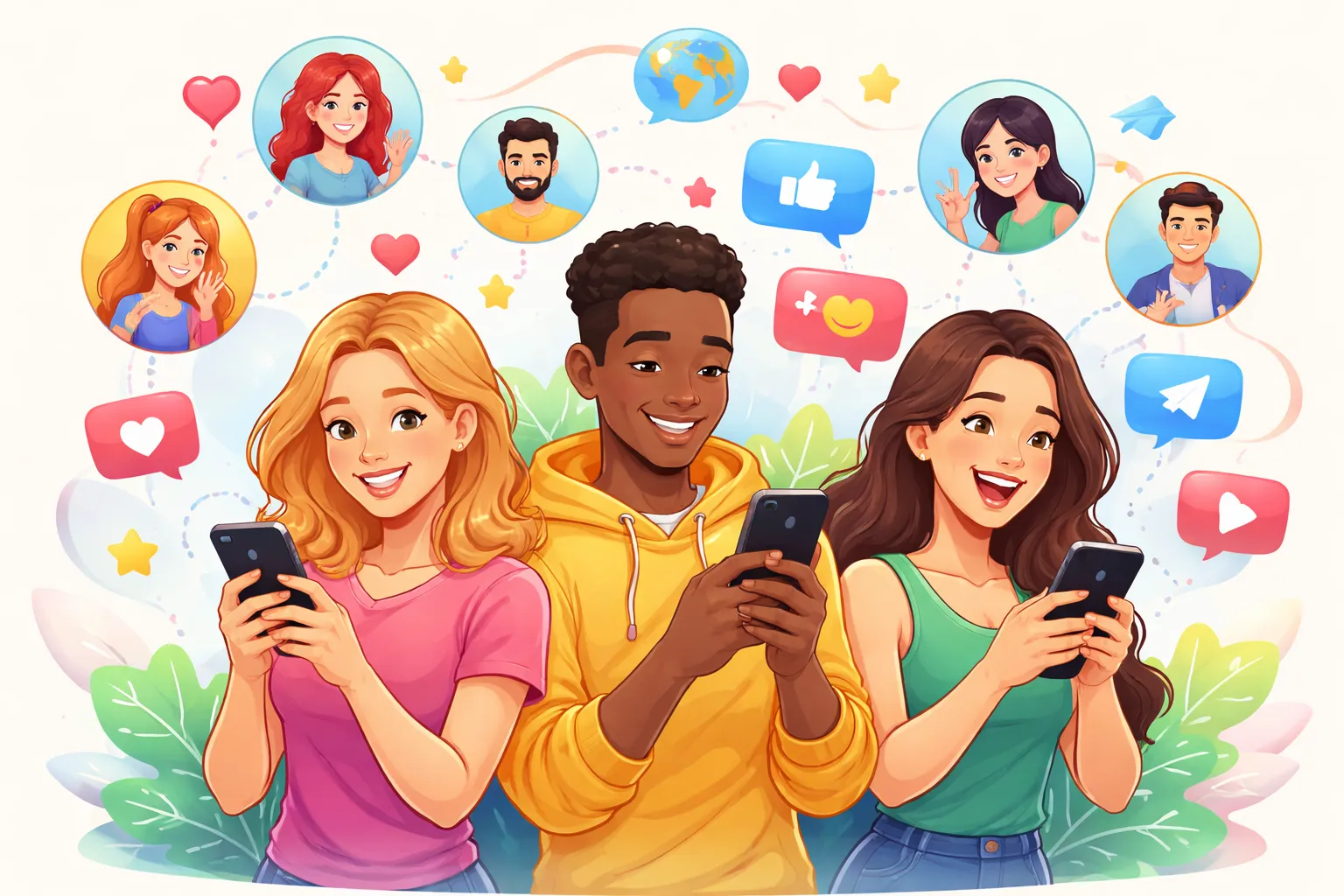 App de chat para fazer novas amizades rápido