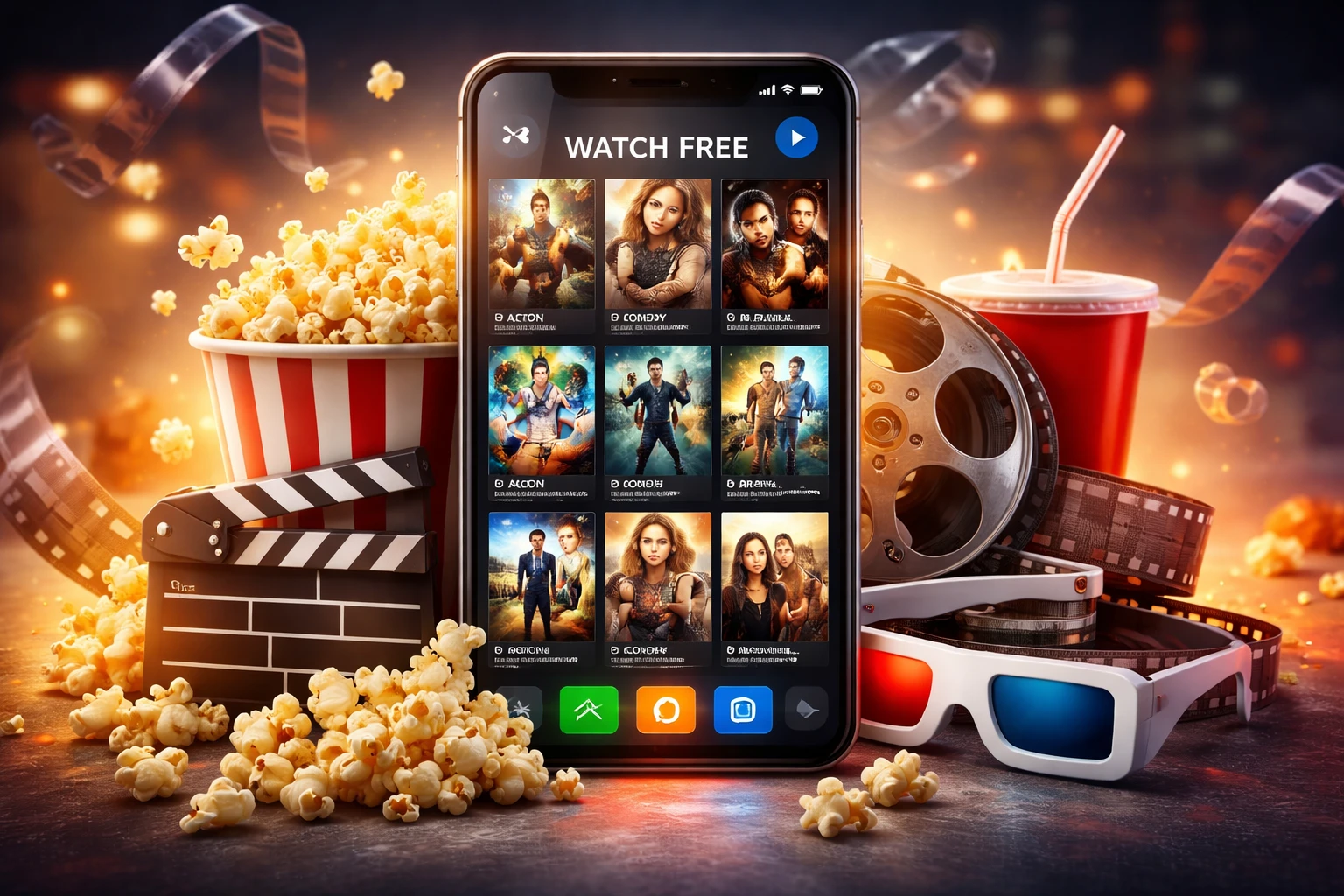 App para Assistir Filme Grátis no Celular 📱🍿