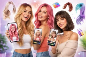 App que muda o cabelo