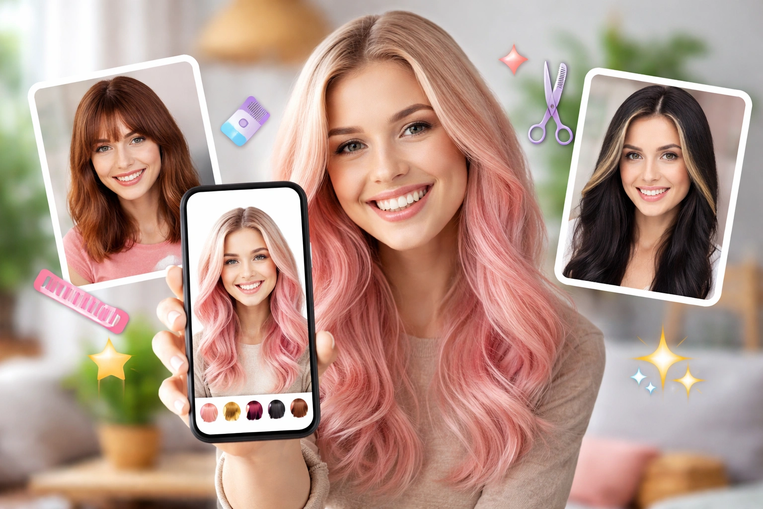 App que muda o cabelo: teste novos estilos no celular