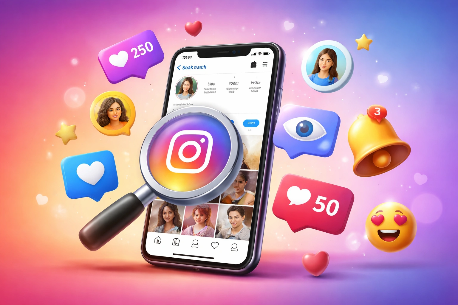 Descubra quem visitou seu Instagram agora 👀