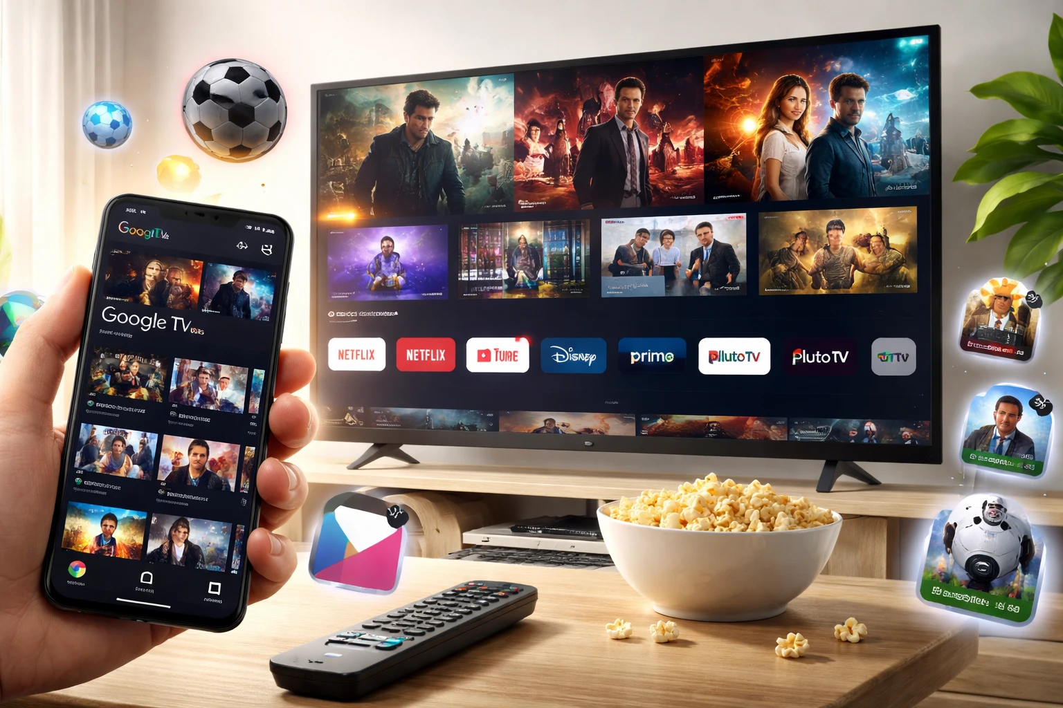 Mais de 800 Canais Grátis no Celular com Google TV