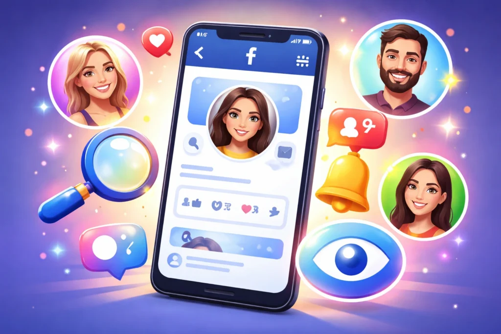 Quem entra no seu perfil