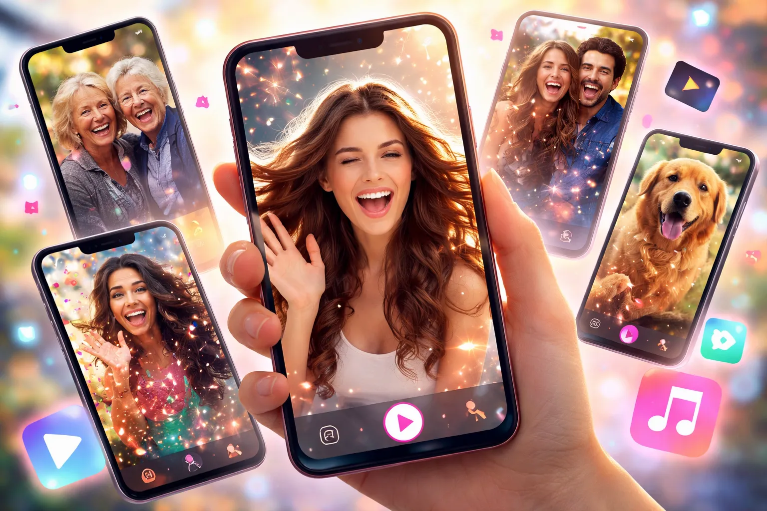 Transforme Fotos Paradas em Vídeos Incríveis com Apps 📸
