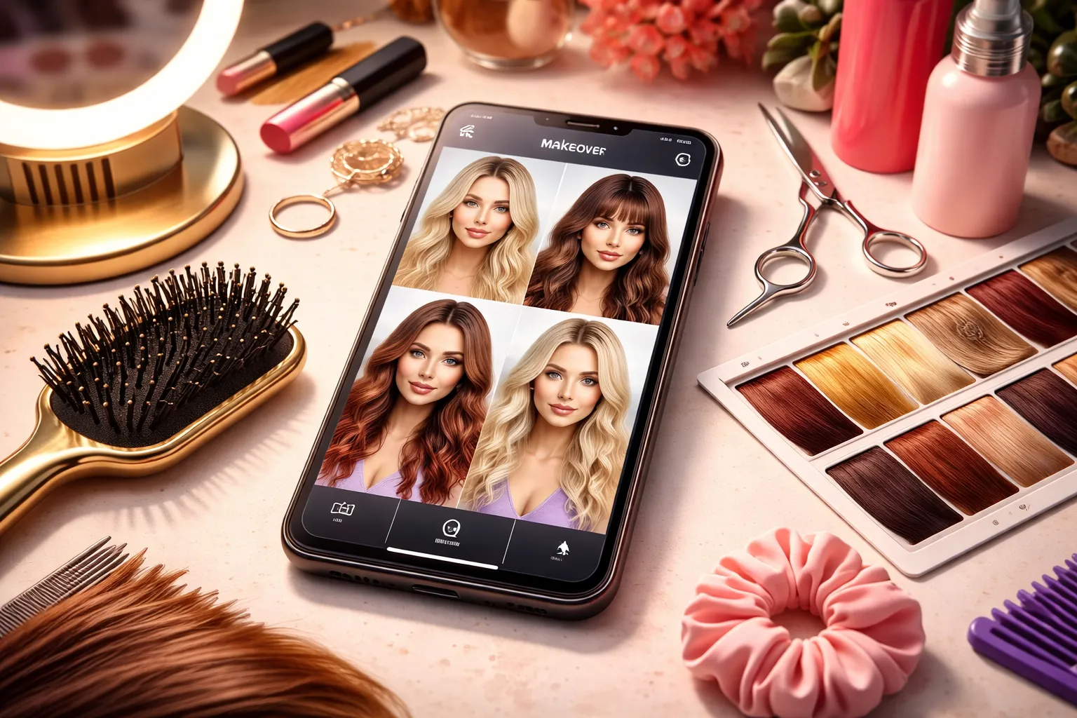 💇‍♀️ Testar cortes e cores de cabelo: apps para mudar o visual