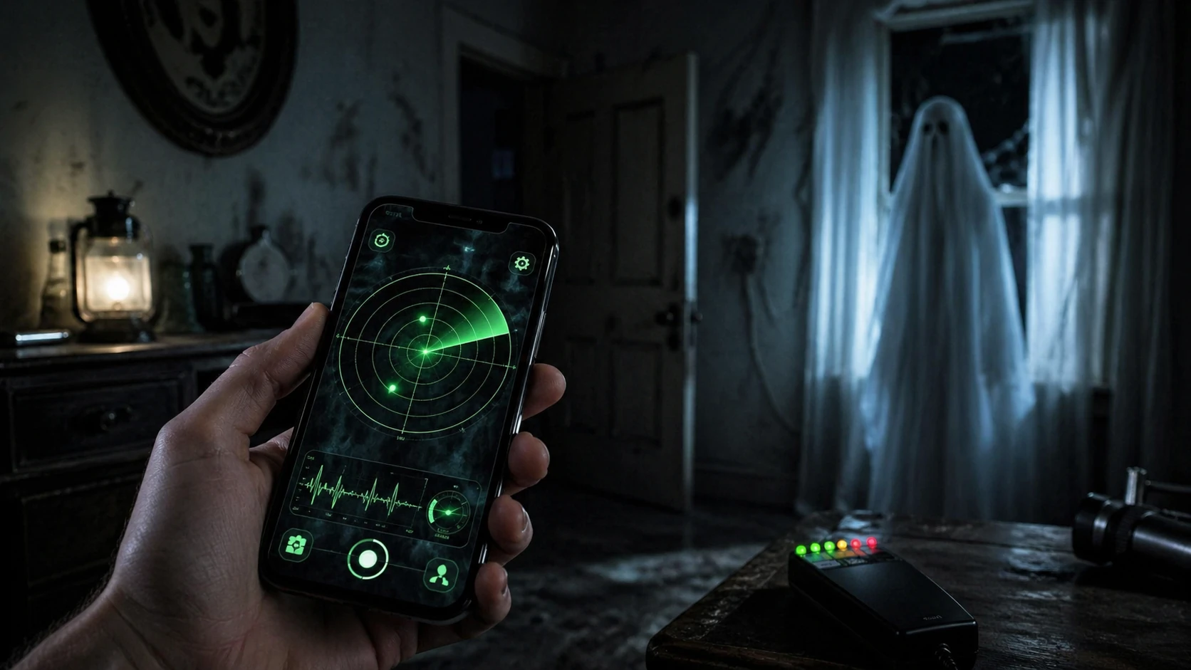 App Grátis para Caçar Fantasmas no Celular 👻
