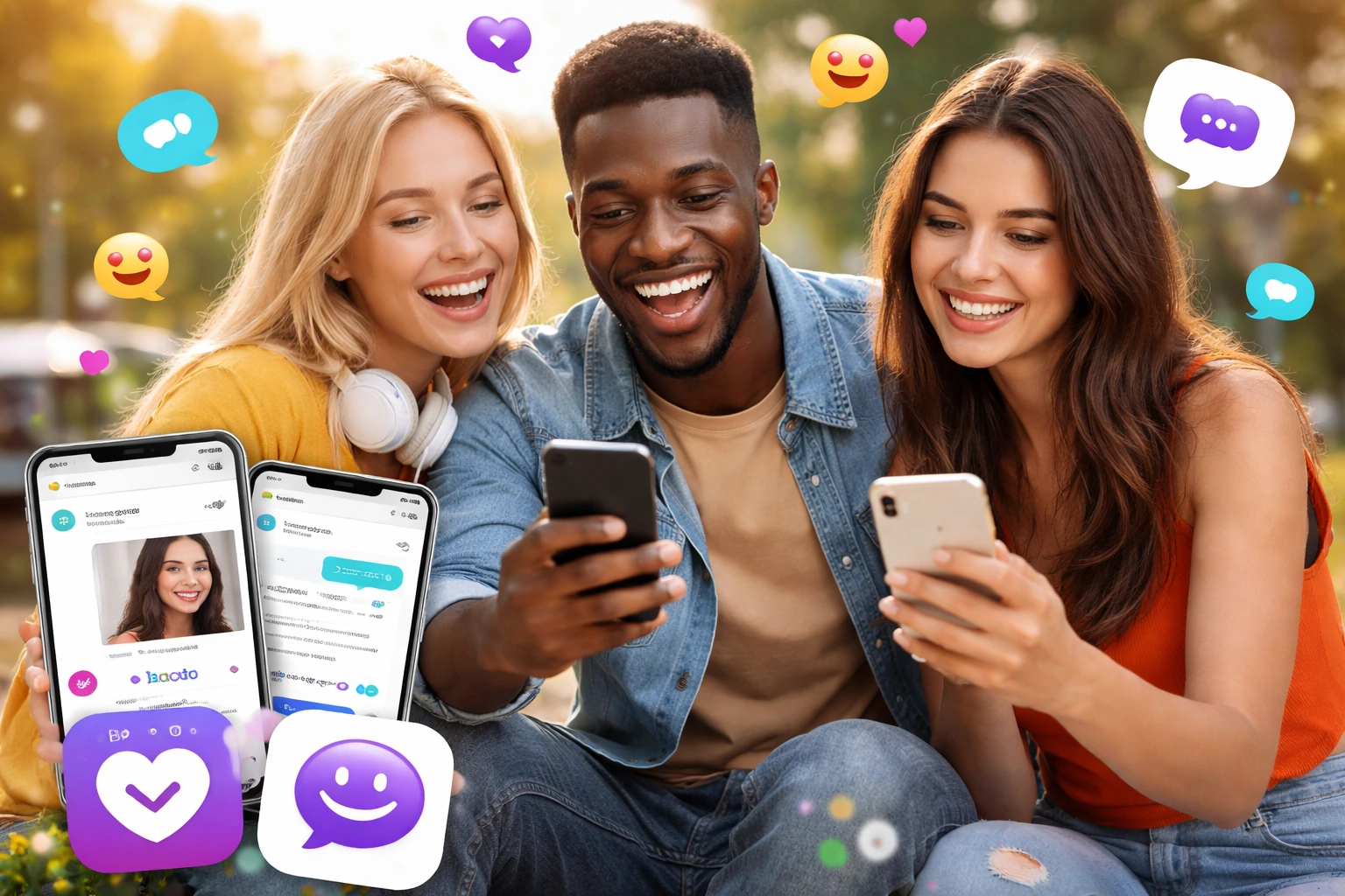 App de Bate Papo Online Grátis para Novas Amizades